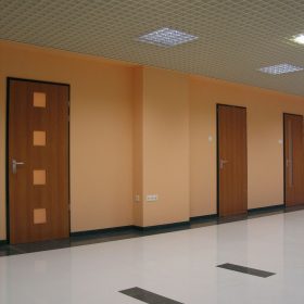 Офисные ламинированные двери